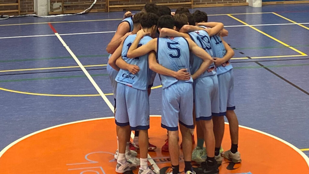 Primer partido de la temporada para el equipo junior del Club Baloncesto Casvi