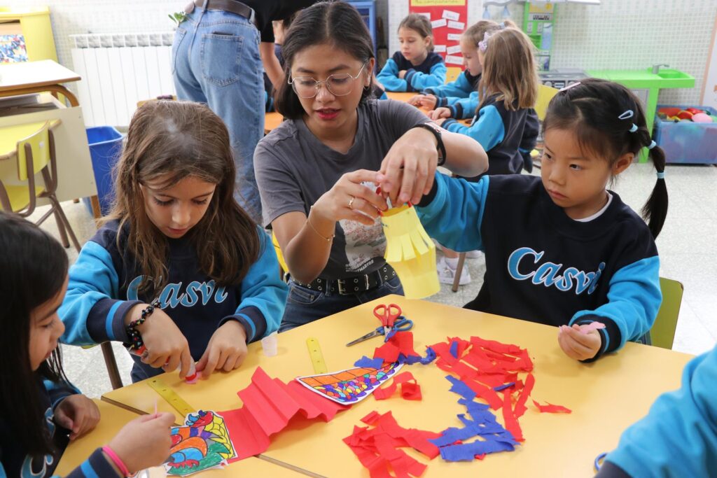 Semana de la Internacionalidad en E. Infantil en Casvi Villaviciosa