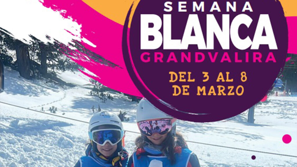 Anuncio del Viaje a Semana Blanca a Andorra de los alumnos del Colegio Privado Internacional Eurocolegio Casvi.