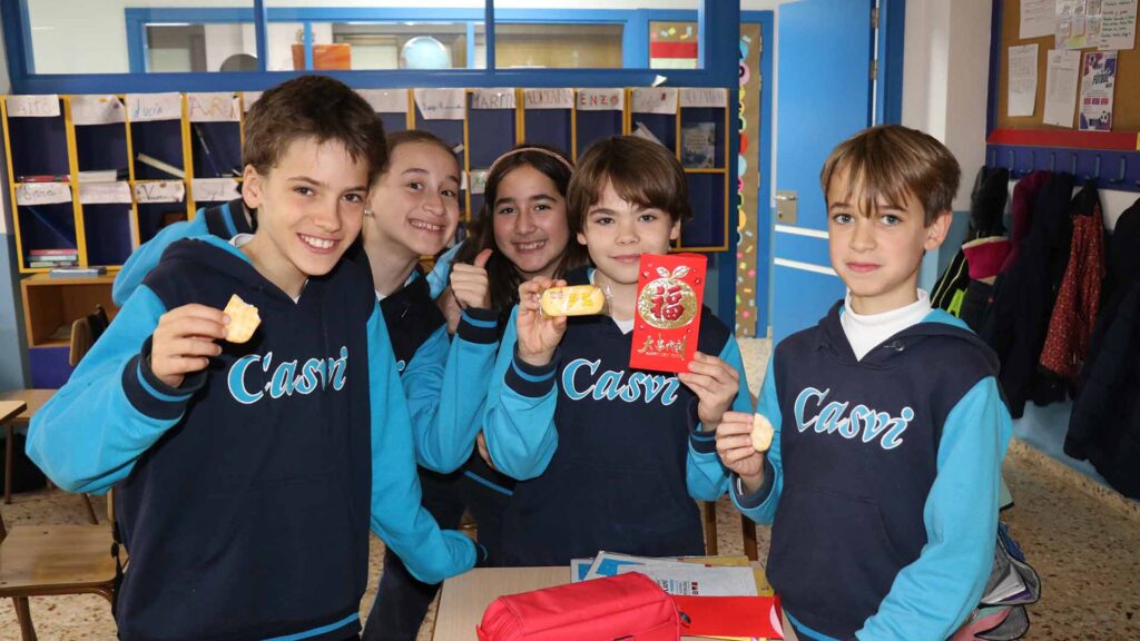 Año Nuevo Chino en Casvi Villaviciosa. Ventajas de aprender chino desde edades tempranas.