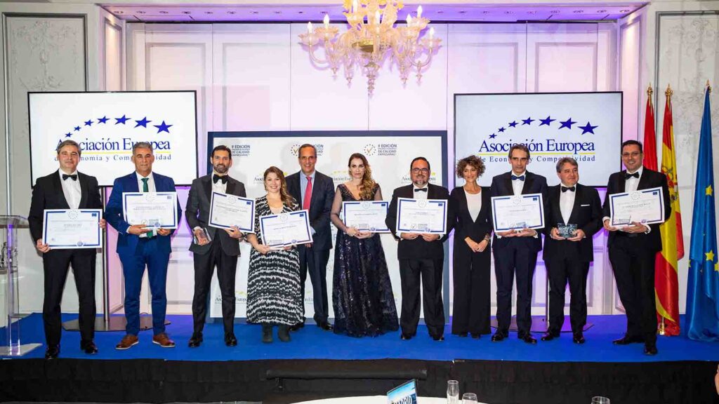 Premio Europeo a la Calidad Empresarial para el Grupo Educativo Casvi, entre ellos el Colegio Privado Internacional Casvi Villaviciosa.