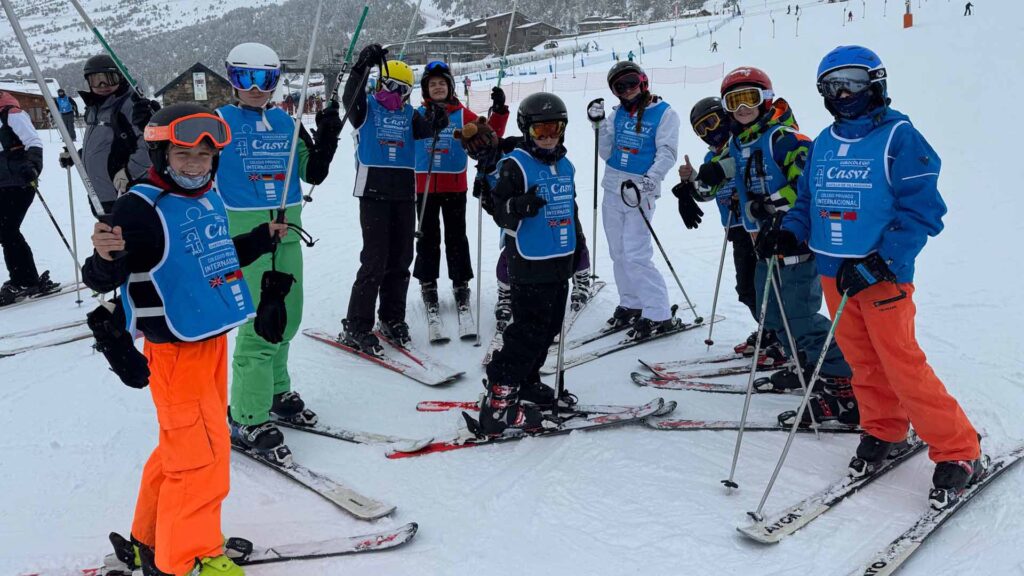 White Week in Andorra for the pupils of Casvi Villaviciosa
