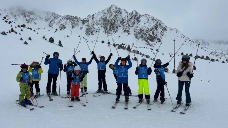 White Week in Andorra for the pupils of Casvi Villaviciosa