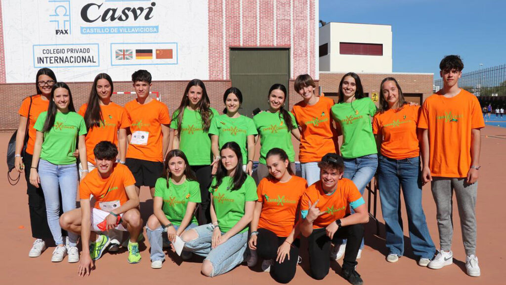 Carrera solidaria organizada por los alumnos del Programa Diploma de Bachillerato Internacional en Madrid contra el Linfoma de Hodkin y la Leucemia