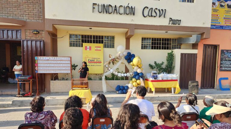 16 cumpleaños de la Fundación Casvi en Piura (Perú).
