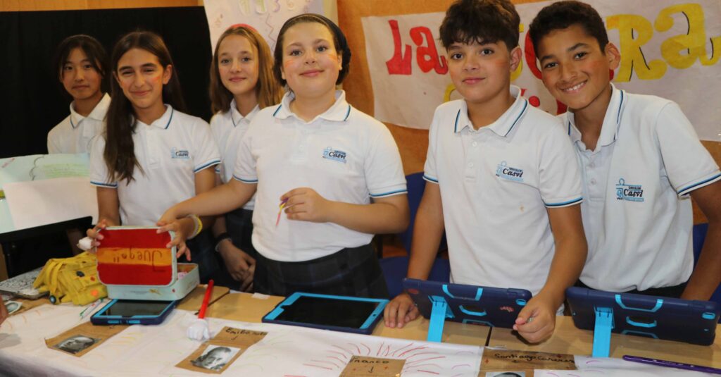 Exposición PEP del Bachillerato Internacional de los alumnos de 6º E. Primaria de Casvi Villaviciosa.