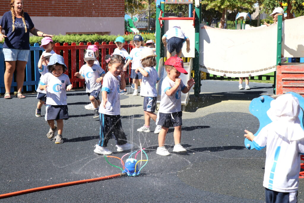 Juegos cooperativos en la Fiesta de Fin de Curso de Casvi Villaviciosa