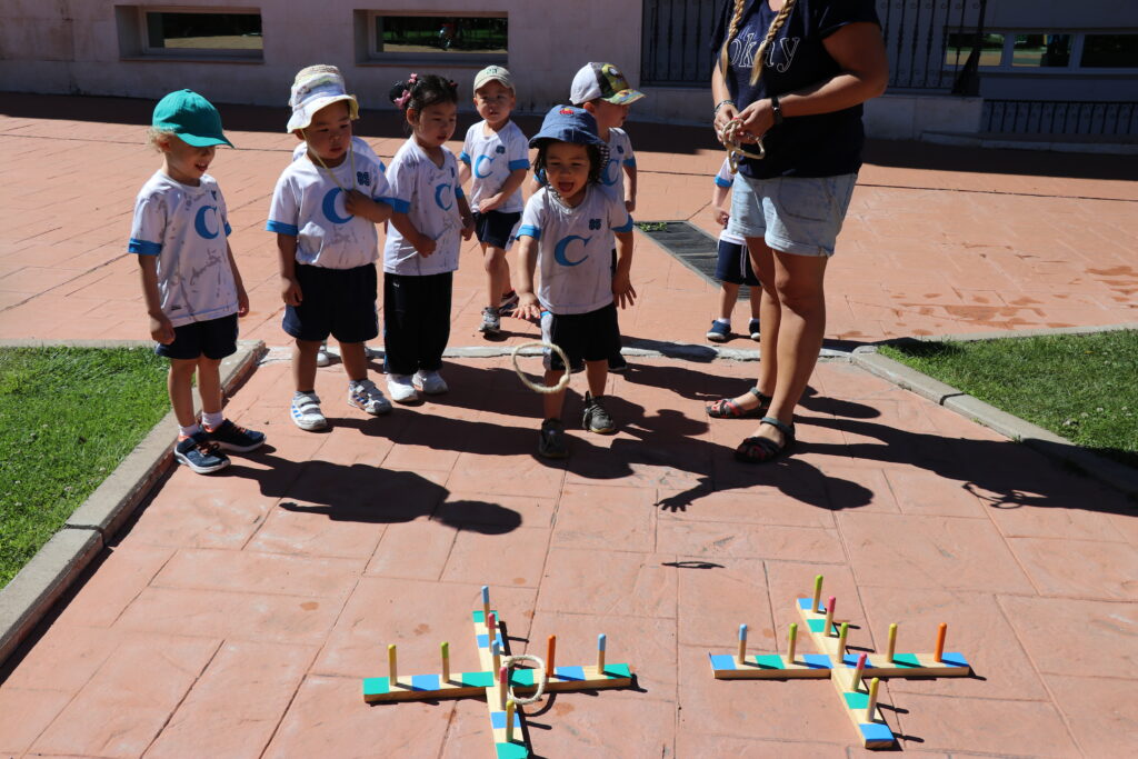 Juegos cooperativos en la Fiesta de Fin de Curso de Casvi Villaviciosa