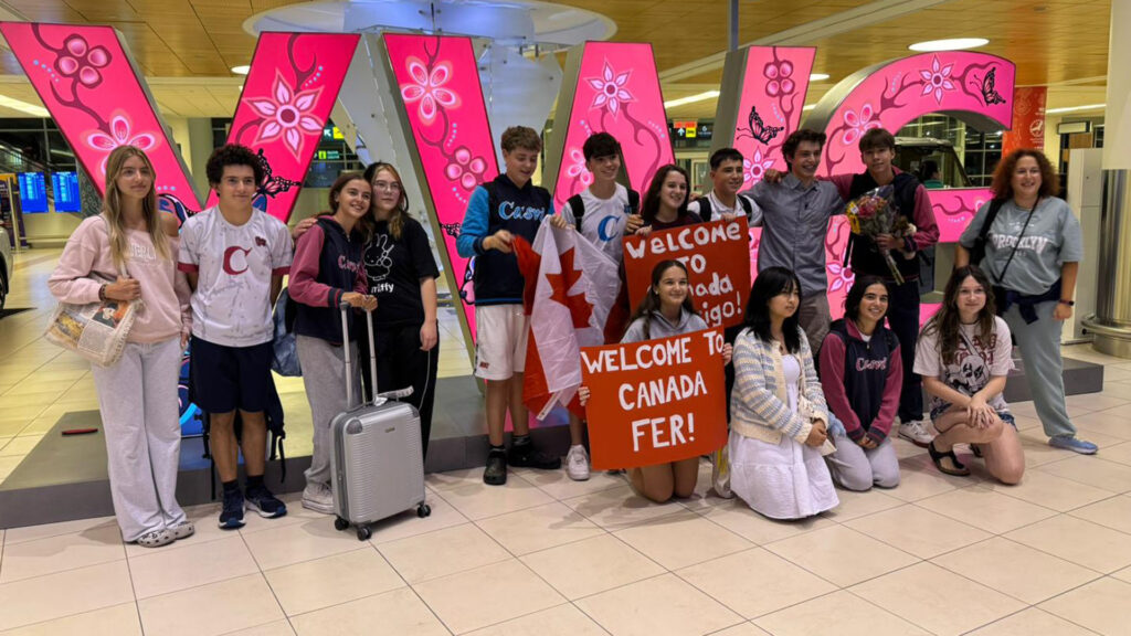 Intercambio con Canadá de los alumnos de 4º ESO de Casvi Villaviciosa