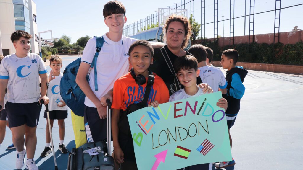 Bienvenida para los alumnos del Eisenhower International School, de Intercambio Lingüísitico en el Colegio Privado Internacional Eurocolegio Casvi