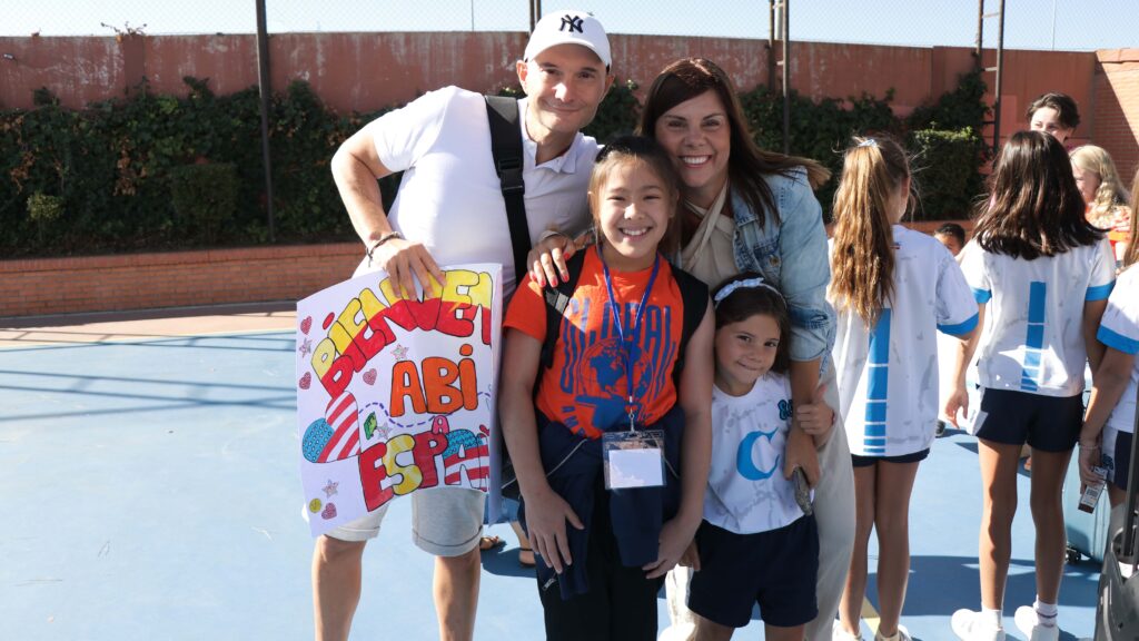 Bienvenida para los alumnos del Eisenhower International School, de Intercambio Lingüísitico en el Colegio Privado Internacional Eurocolegio Casvi