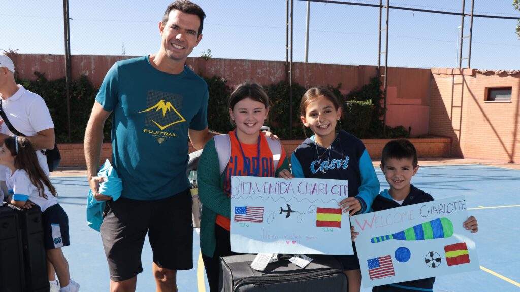 Bienvenida para los alumnos del Eisenhower International School, de Intercambio Lingüísitico en el Colegio Privado Internacional Eurocolegio Casvi