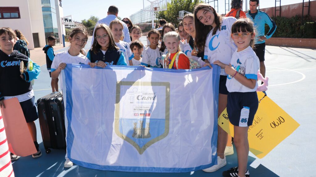 Bienvenida para los alumnos del Eisenhower International School, de Intercambio Lingüísitico en el Colegio Privado Internacional Eurocolegio Casvi