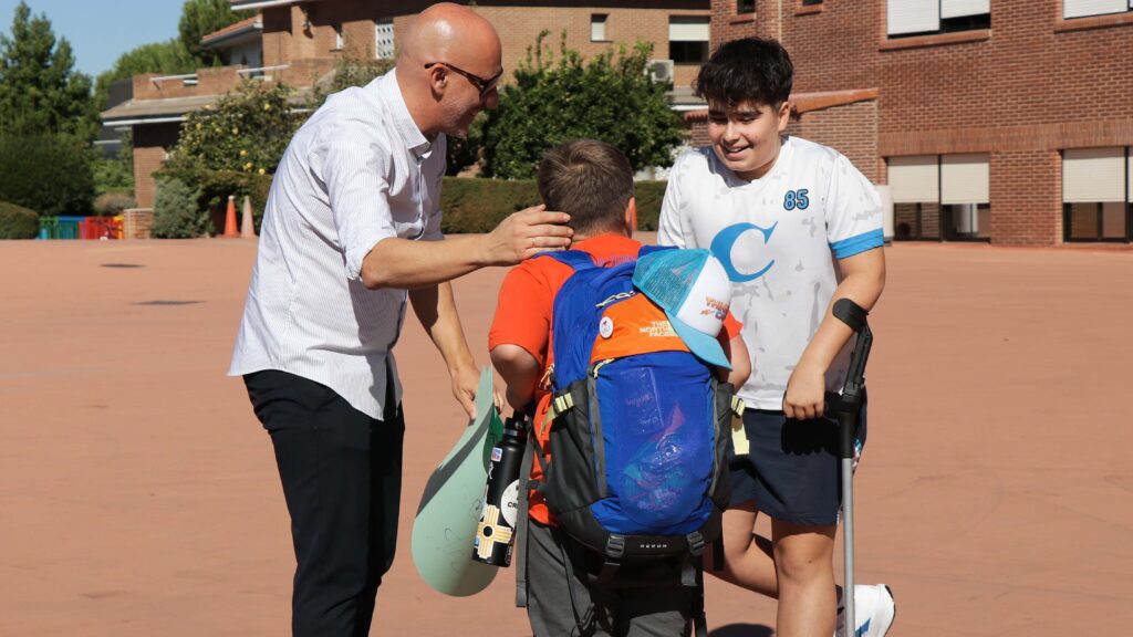 Bienvenida para los alumnos del Eisenhower International School, de Intercambio Lingüísitico en el Colegio Privado Internacional Eurocolegio Casvi