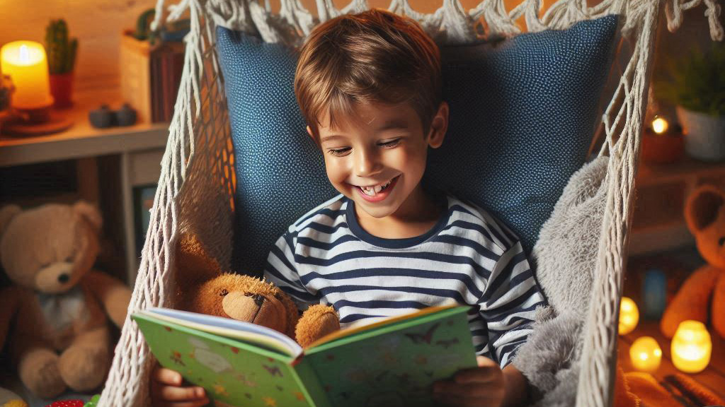 CÓMO CALMAR LOS SÍNTOMAS DE ESTRÉS ANTE EL PRIMER DÍA DE CLASE (NIÑO LEYENDO)