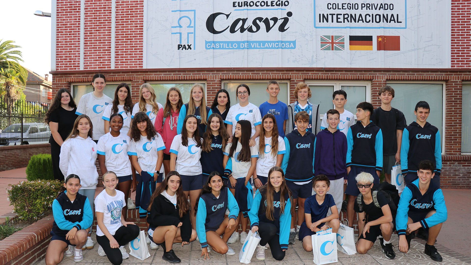 Llegan nuevos alumnos a Casvi Villaviciosa desde Minnesota para vivir un inrtercambio lingüístico que se convertirá en toda una aventura cultural