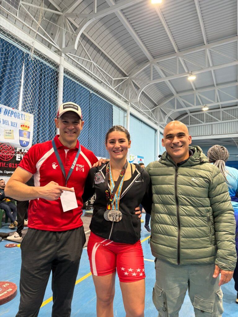 Alumna de Casvi Villaciosa subcampeona sub17 de halterofilia