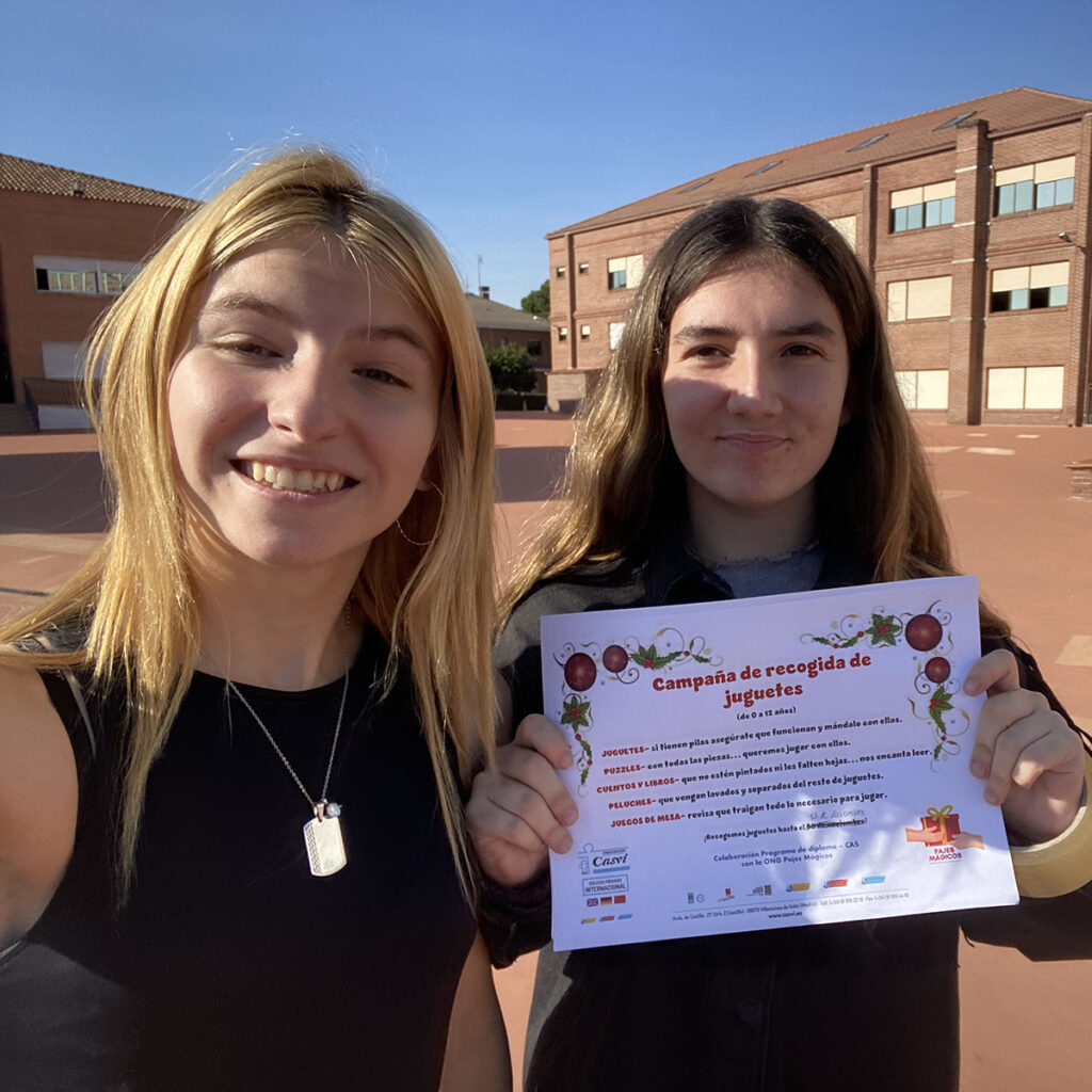 Educar en valores en Casvi Villaviciosa con campñas de ayuda