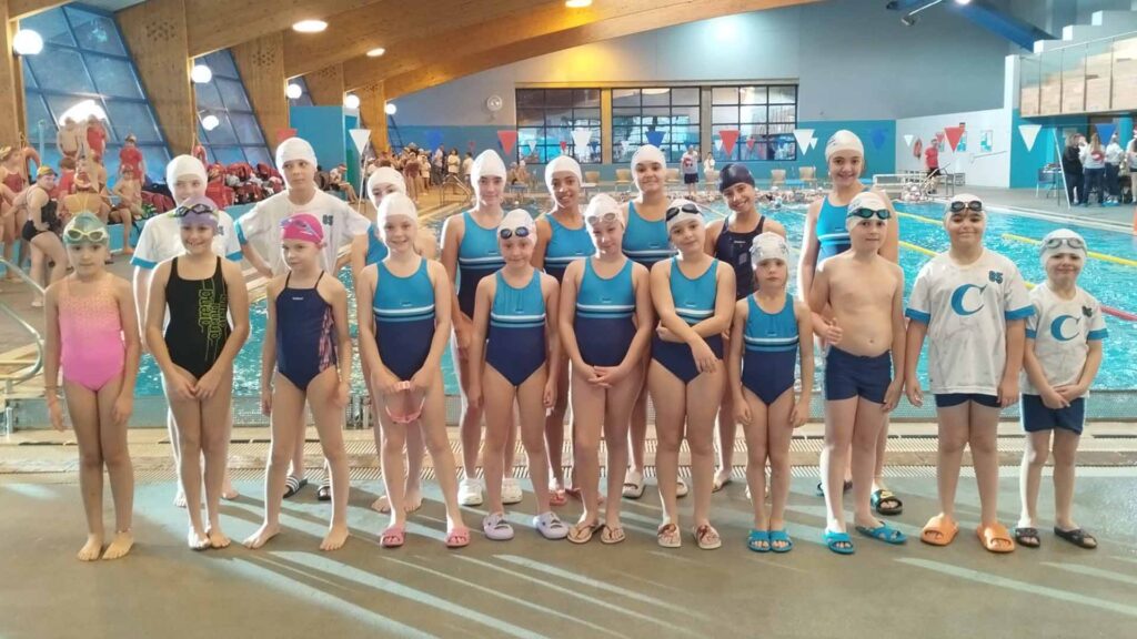 Torneo de Natación de Móstoles con la participación de la Escuela de Natación de Casvi Villaviciosa