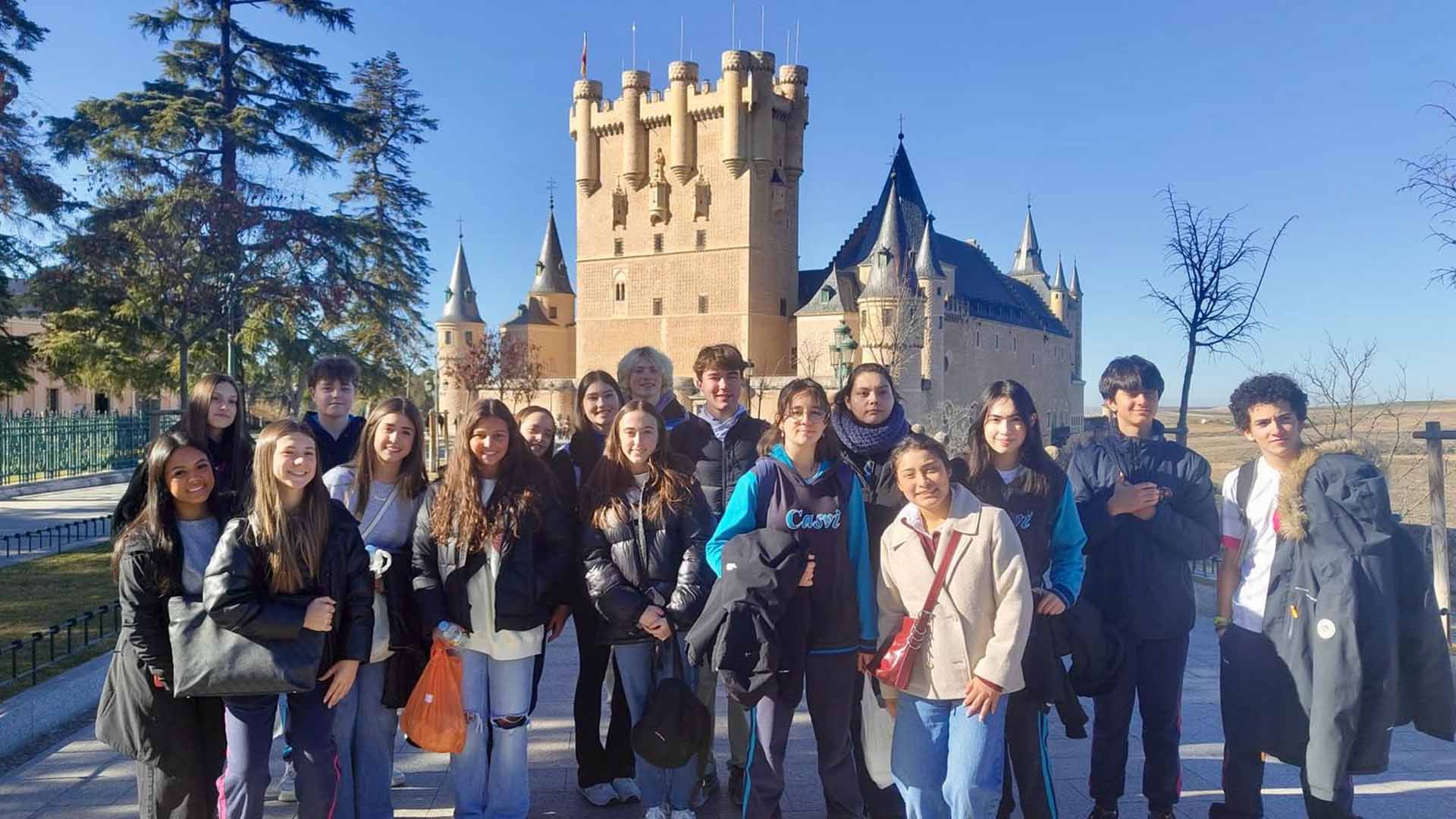 Alumnos del Colegio Cascia Hall en Tulsa, USA, han vivido una experiencia internacional inolvidable en Casvi Villaviciosa