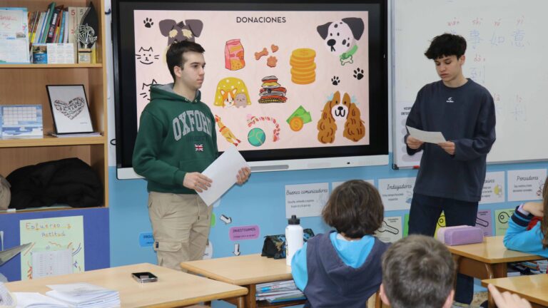 Talleres organizados por los alumnos del Programa Diploma de Bachillerato Internacional en Casvi Villaviciosa como actividad CAS