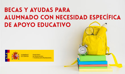 Becas y ayudas para alumnos con necesidad específica de apoyo educativo