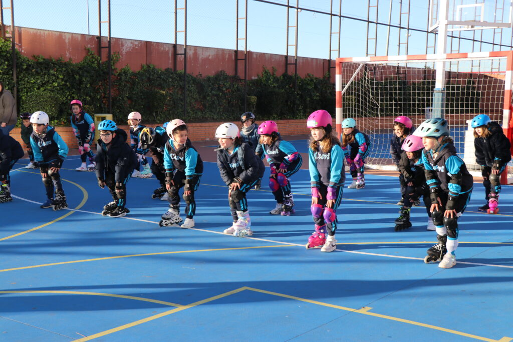 Patinaje-Actividad extraescolar en Casvi Villaviciosa