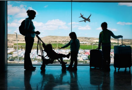 Viajar con bebés y niños pequeños