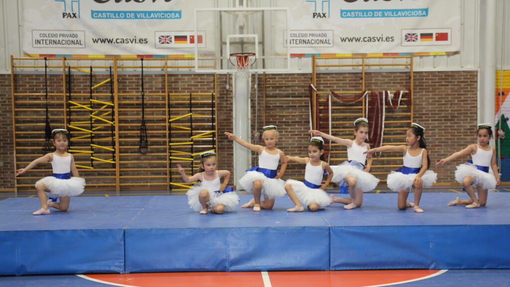 Alumnas de la Escuela de Danza, extraescolar de Casvi Villaviciosa