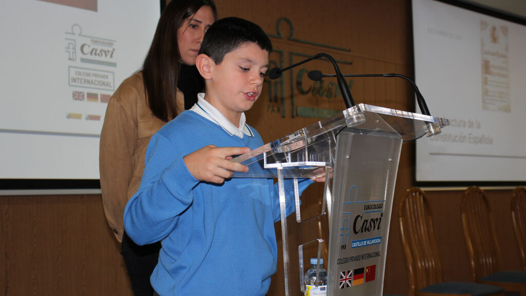 Acto de lectura de la Constitución en Casvi Villaviciosa