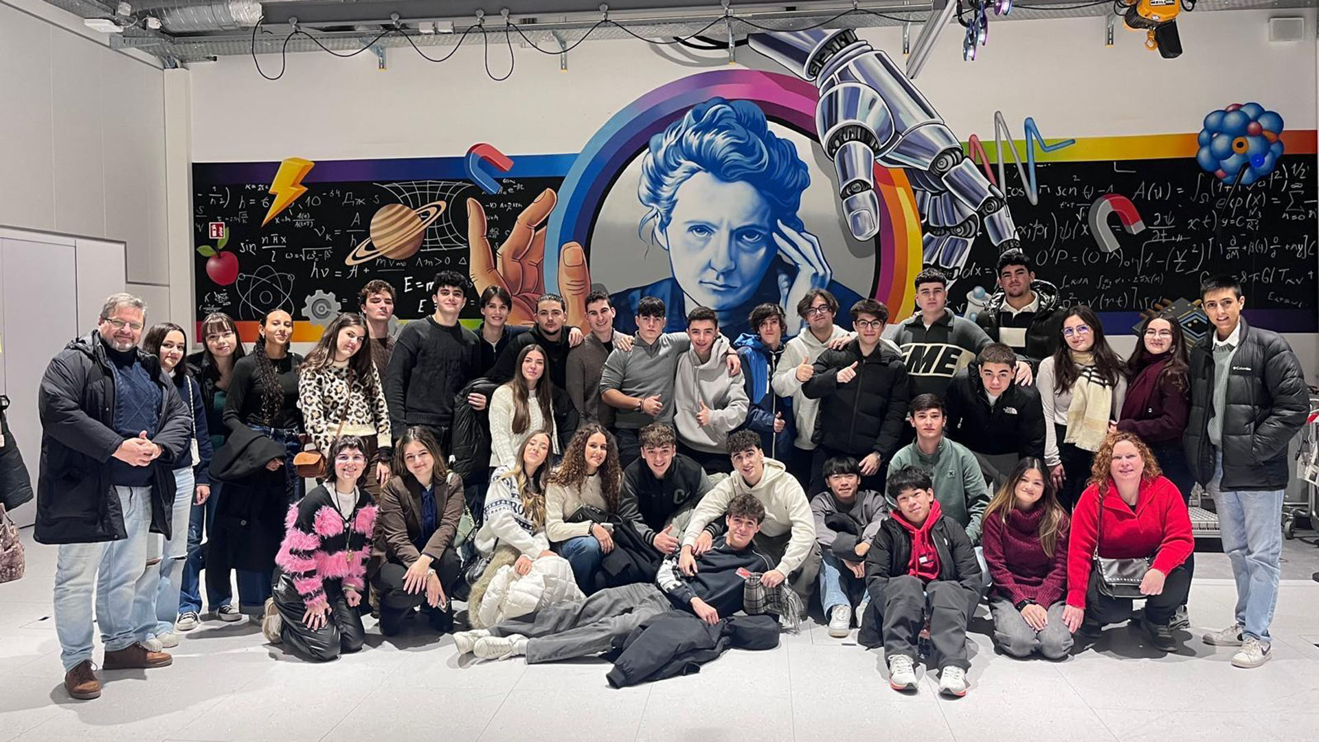 Visita al CERN en Ginebra de alumnos de Casvi Villaviciosa