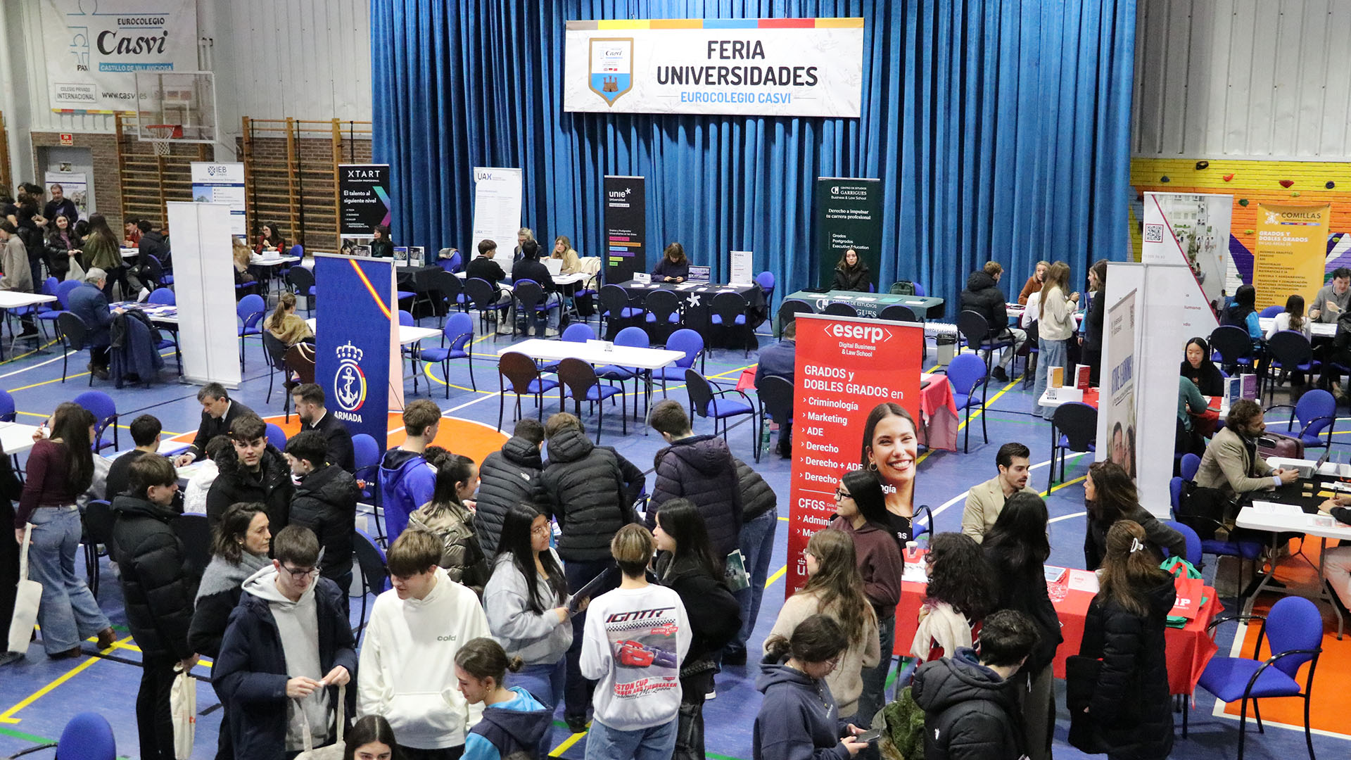 14th University Fair in Casvi, Villaviciosa, for vocational guidance