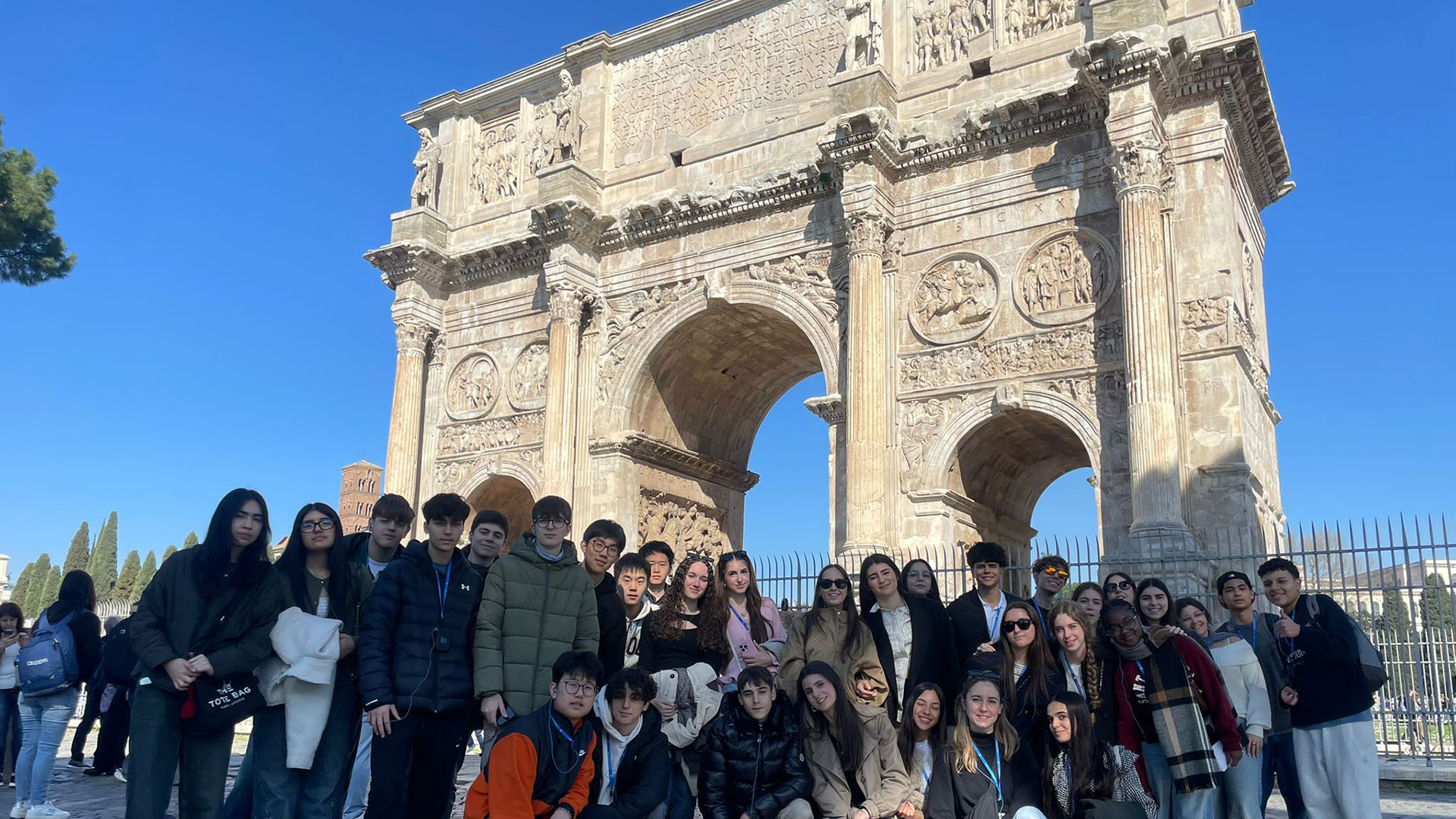Viaje cultural a Italia de los alumnos de Bachillerato y Programa Diploma de Casvi Villaviciosa
