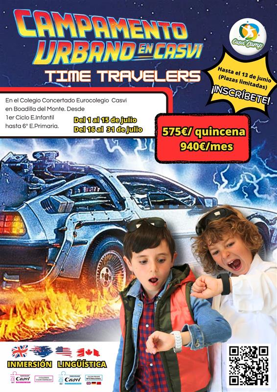 Campamento Urbano en Casvi Boadilla 2026
