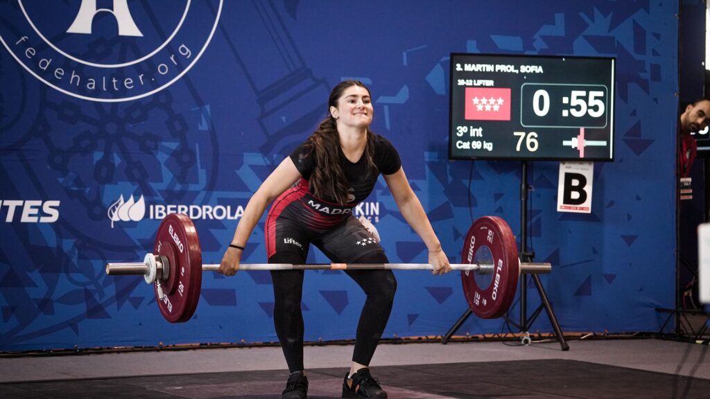 Nuevo éxito deportivo en Casvi Villaciosa: tres medallas para nuestra alumna Sofía en el Campeonato de España sub17 de halterofilia