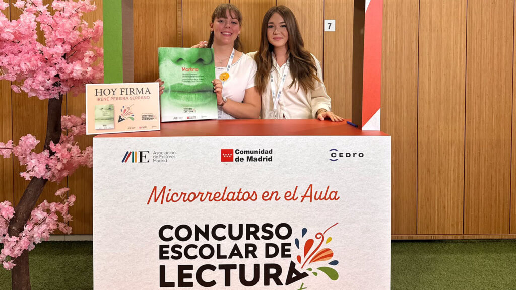 Alumna Casvi Villaviciosa finalista concurso escolar de lectura y escritura "Microrrelatos en el aula".