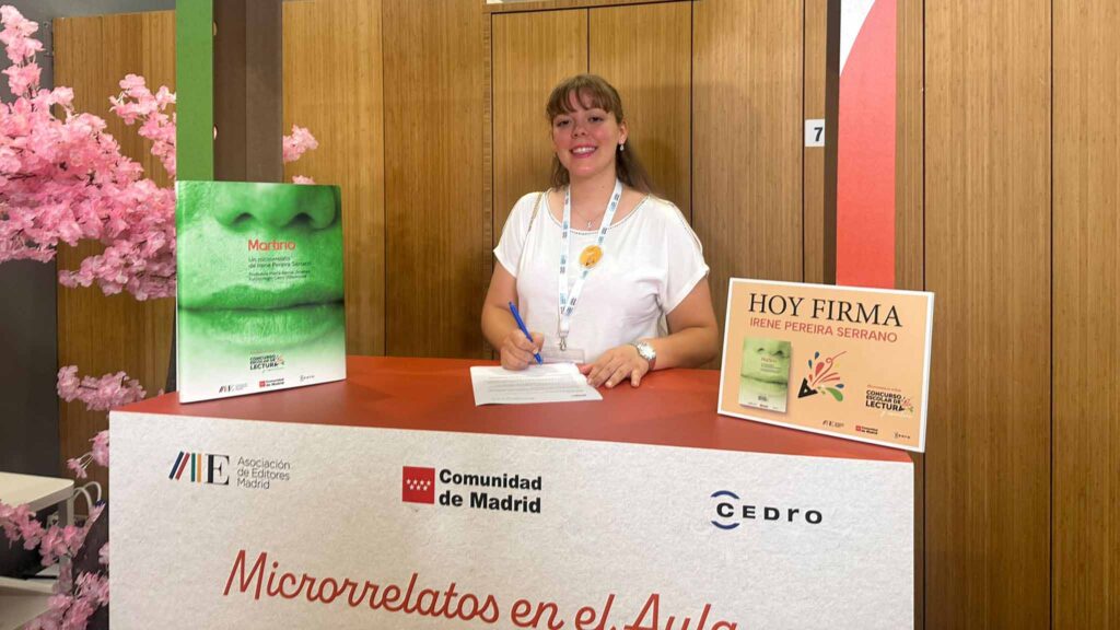 Alumna Casvi Villaviciosa finalista concurso escolar de lectura y escritura "Microrrelatos en el aula".